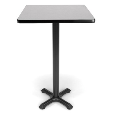 OFM X-Series 24 Cafe Height Table, Gray Nebula