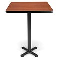 OFM X-Series 30 Cafe Height Table, Cherry
