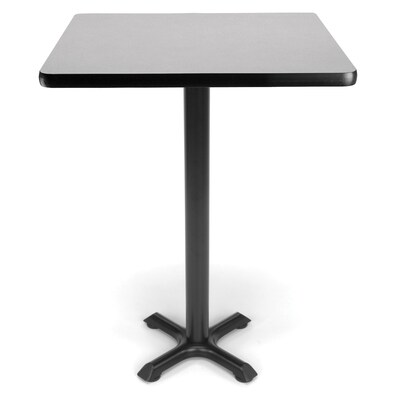OFM X-Series 30 Cafe Height Table, Gray Nebula