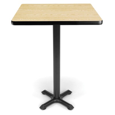 OFM X-Series 30 Cafe Height Table, Oak