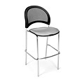 OFM Moon Series Fabric Cafe Height Chair, Putty, 2/Pack