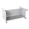 Sandusky® 20H x 40 3/4W x 28 3/8D Steel Open Base Flat File, Dove Gray