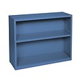 Sandusky® Elite 30H x 36W x 18D Steel Fully Adjustable Bookcase, Blue