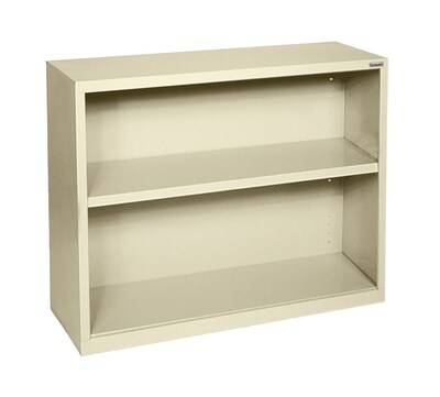 Sandusky® Elite 30"H x 36"W x 18"D Steel Fully Adjustable Bookcase, Putty