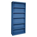 Sandusky® Elite 84H x 36W x 18D Steel Fully Adjustable Bookcase, Blue