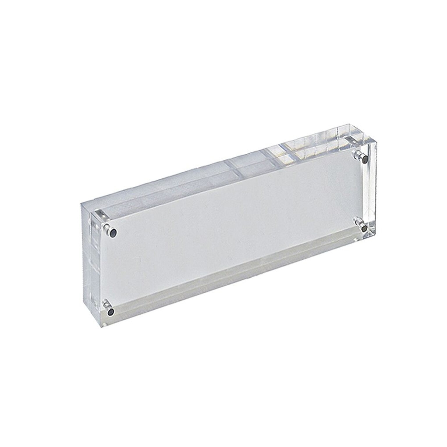 Azar Sign Holder, Freestanding, Clear Acrylic (104430)