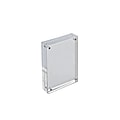 Azar Displays Clear Acrylic Magnetic Photo Frame Block 4 x 6 Vertical/Horizontal (104433)