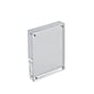 Azar Displays Clear Acrylic Magnetic Photo Frame Block 5" x 7" Vertical/Horizontal (104434)
