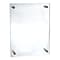 Azar® 17 x 22 Standoff Acrylic Sign Holder With Caps, Clear