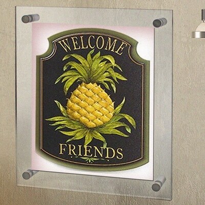 Azar Sign Holder, 17 x 22, Silver (105528)