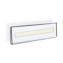 Azar® 2 1/2 x 5 1/2 Acrylic Wall Mount Nameplate Acrylic Sign Holder, 10/Pack