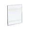 Azar Vertical Wall Mount Sign Holder With Adhesive Tape, 10 x 8, Clear, Acrylic, 10/Pack