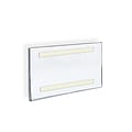 Azar® 8 x 10 Horizontal Wall Mount Acrylic Sign Holder With Adhesive Tape, Clear, 10/Pack