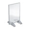 Azar® 5 x 4 Vertical/Horizontal Dual-Stand Acrylic Sign Holder, 10/Pack