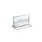 Azar® 5 x 7 Horizontal Double Sided Stand Up Acrylic Sign Holder, Clear, 10/Pack