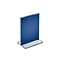 Azar® 5 x 4 Vertical Double Sided Stand Up Acrylic Sign Holder, Clear, 10/Pack