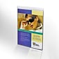 Azar® 12" x 9" Vertical Wall Mount Acrylic Sign Holder, Clear, 10/Pack