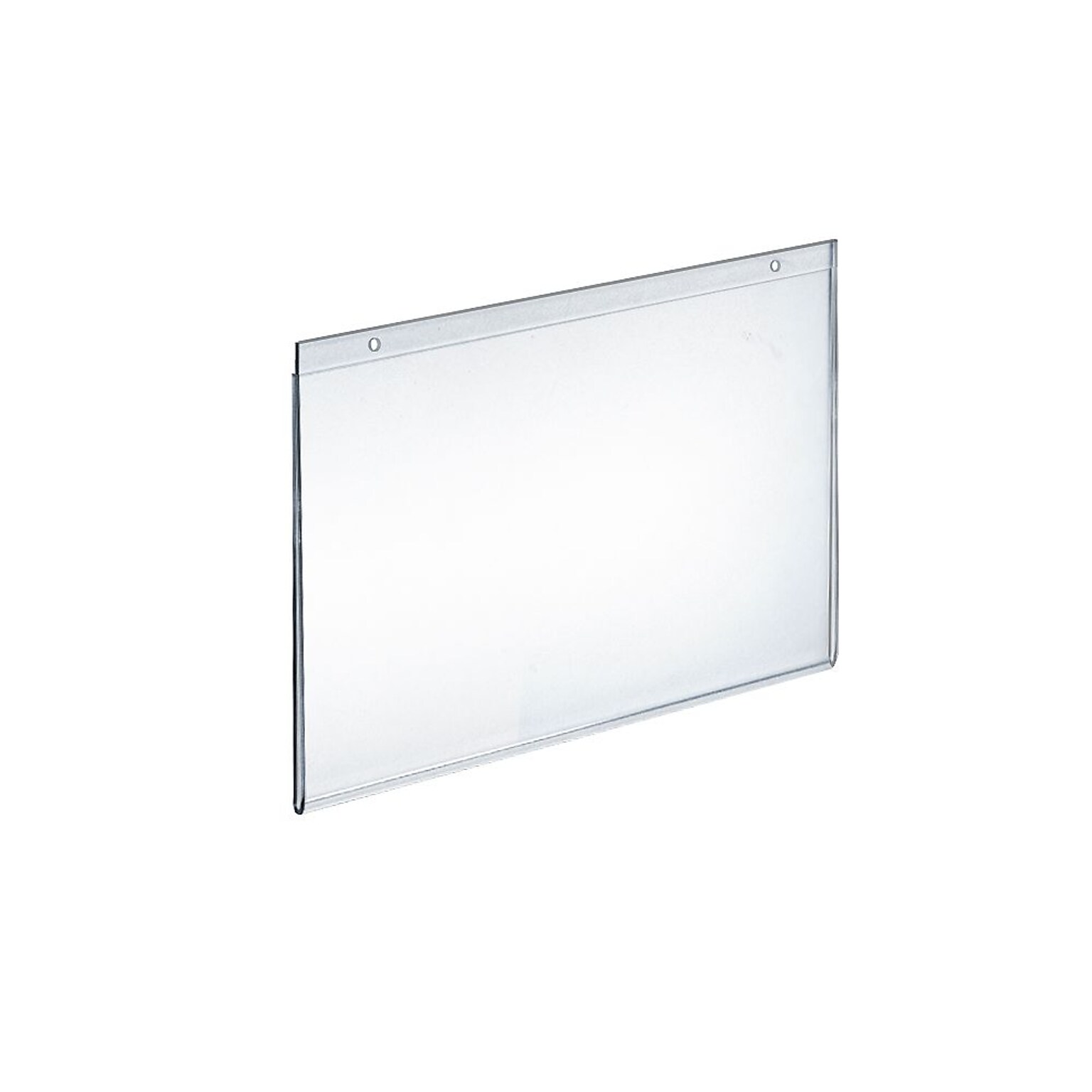 Azar® 9 x 12 Horizontal Wall Mount Acrylic Sign Holder, Clear, 10/Pack