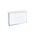 Azar® 8 1/2 x 11 Horizontal Wall Mount Acrylic Sign Holder, Clear, 10/Pack