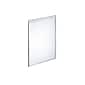 Azar® 11" x 7" Vertical Wall Mount Acrylic Sign Holder, Clear, 10/Pack