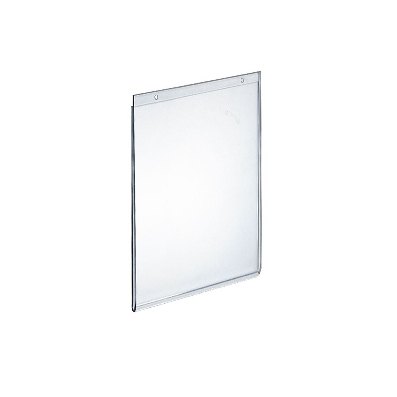Azar Sign Holder, 7 x 11, Vertical, Clear Acrylic, 10/Pack (162716)