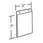 Azar® 7"(H) x 5"(W) Wall U-Frame Holder, Clear, 10/Pack