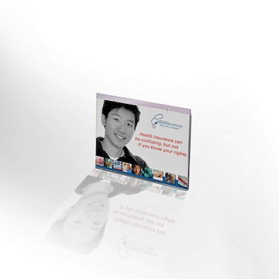 Azar Sign Holder, 8.5 x 5.5, Vertical, Clear Acrylic, 10/Pack (162727)