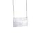 Azar Displays Clear Acrylic Hanging Ceiling Poster Frame 17 Wide X 11 High Horizontal/Landscape. I