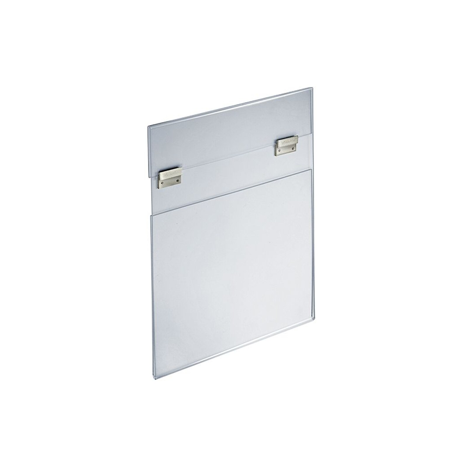 Azar Poster Holder , 18 x 24, Vertical, Wall Mounted, Clear Acrylic (182724)