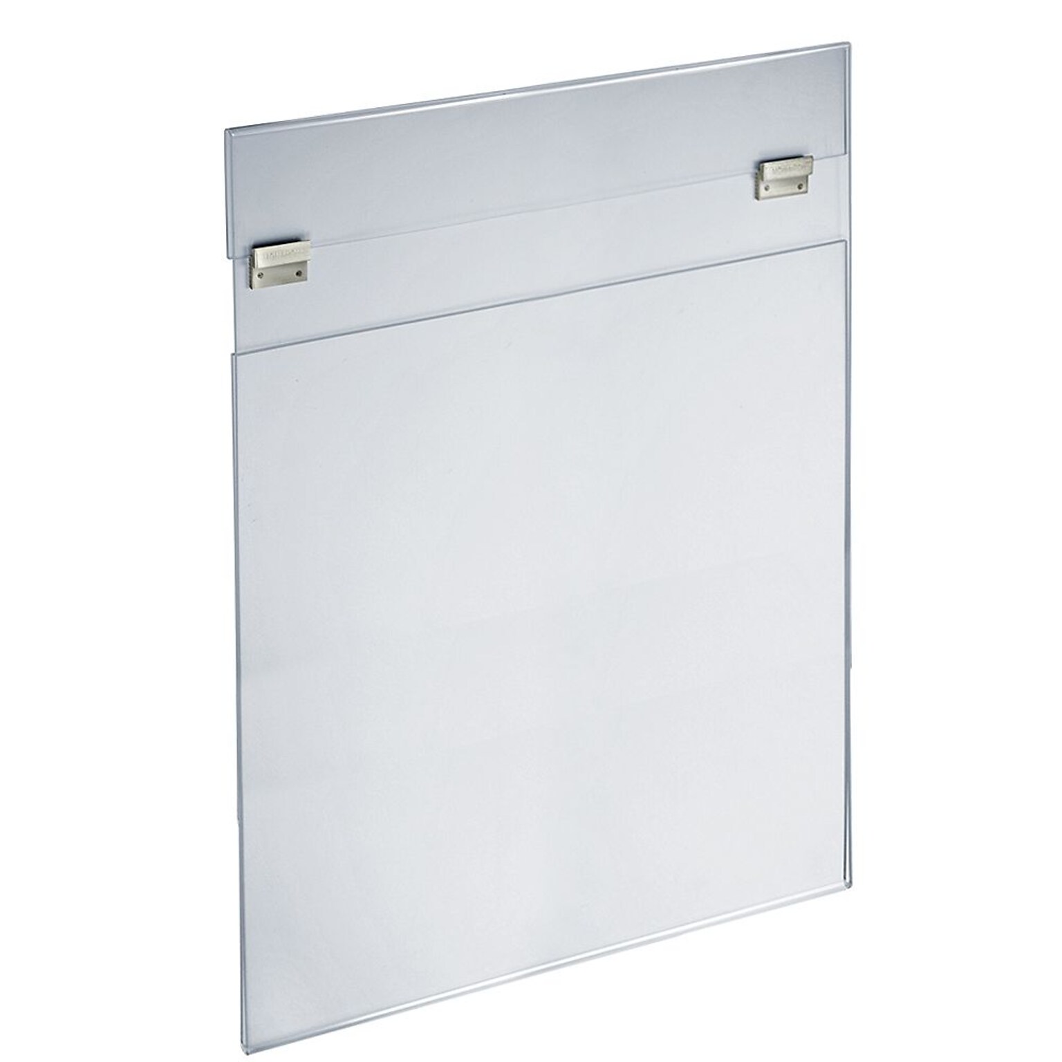 Azar Poster Holder , 30 x 40, Vertical, Wall Mounted, Clear Acrylic (182740)