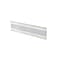 Azar® 2 x 6 Plastic Adhesive-Back C-Channel Nameplates, Clear, 10/Pack
