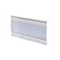 Azar® 4" x 6" Plastic Adhesive-Back C-Channel Nameplates, Clear, 10/Pack
