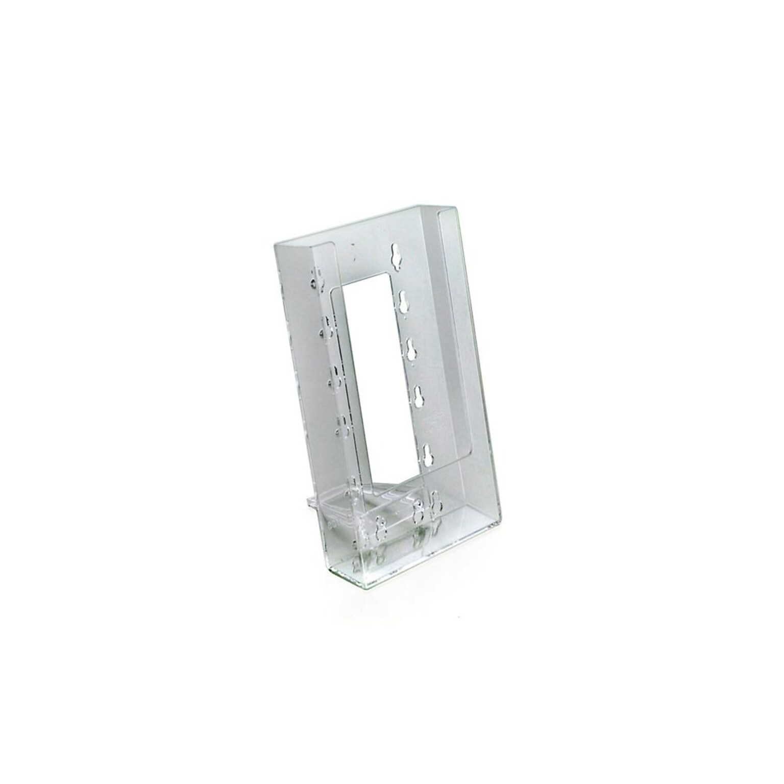 Azar Broshure Holder, 4.375 x 7.875, Vertical, Clear Plastic, 10/Pack (252300)