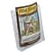 Azar® Single Pocket Bi-Fold Size Modular Brochure Holder For Counter, 10/Pack