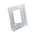 Azar Displays Modular Bifold Brochure Holder. Inside Dimension: 6.125W, 10-Pack (252301)