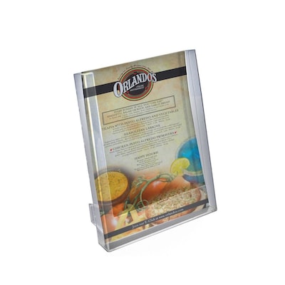 Azar Displays Modular Letter Brochure Holder. Inside Dimension: 9W, 10-Pack (252302)