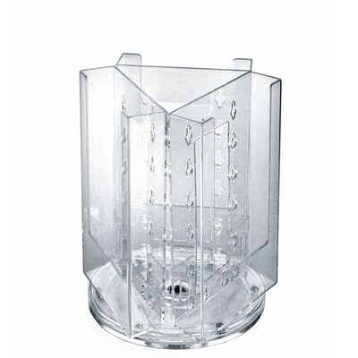 Azar Broshure Holder, 7 x 8.25, Vertical, Clear Plastic (252316)