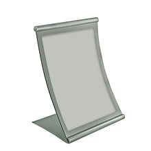 Azar® 11 x 8 1/2 Curved Counter Metal Sign Holder