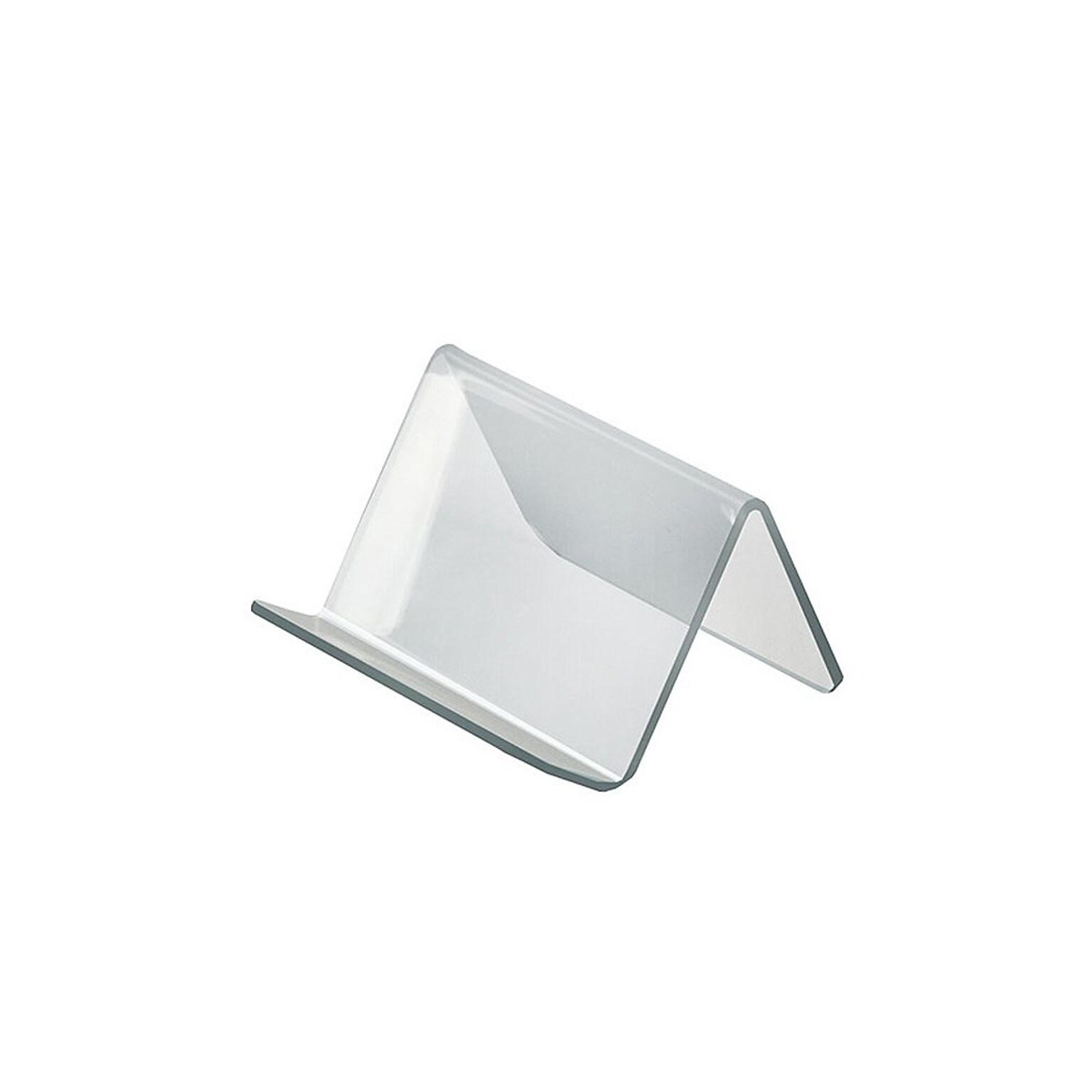 Azar Displays 3.75W x 3.5D x 2.5H Easel Display. Front Lip: 1H, 10-Pack (515410)