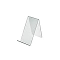 Azar® 6 1/2(H) x 3 1/2(W) x 7 1/2(D) Acrylic Easel Display, 10/Pack