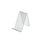 Azar® 6 1/2"(H) x 3 1/2"(W) x 7 1/2"(D) Acrylic Easel Display, 10/Pack