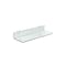 Azar® 16 x 4 Acrylic Shelf For Pegboard/Slatwall, Clear, 4/Pk