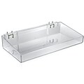 Azar® Open Tray, 3(H) x 16(W) x 8(D), 2/Pk