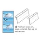 Azar® Flip Scan Label Holder, 1 1/4" x 2", 50/Pack (700840)