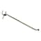 Azar® 8 x 0.148(Dia) All Wire Galvanized Metal Hooks, 50/Pack (700888)