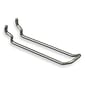 Azar® 4" x 0.148"(Dia) Safety Metal Loop Hooks, 25/Pack