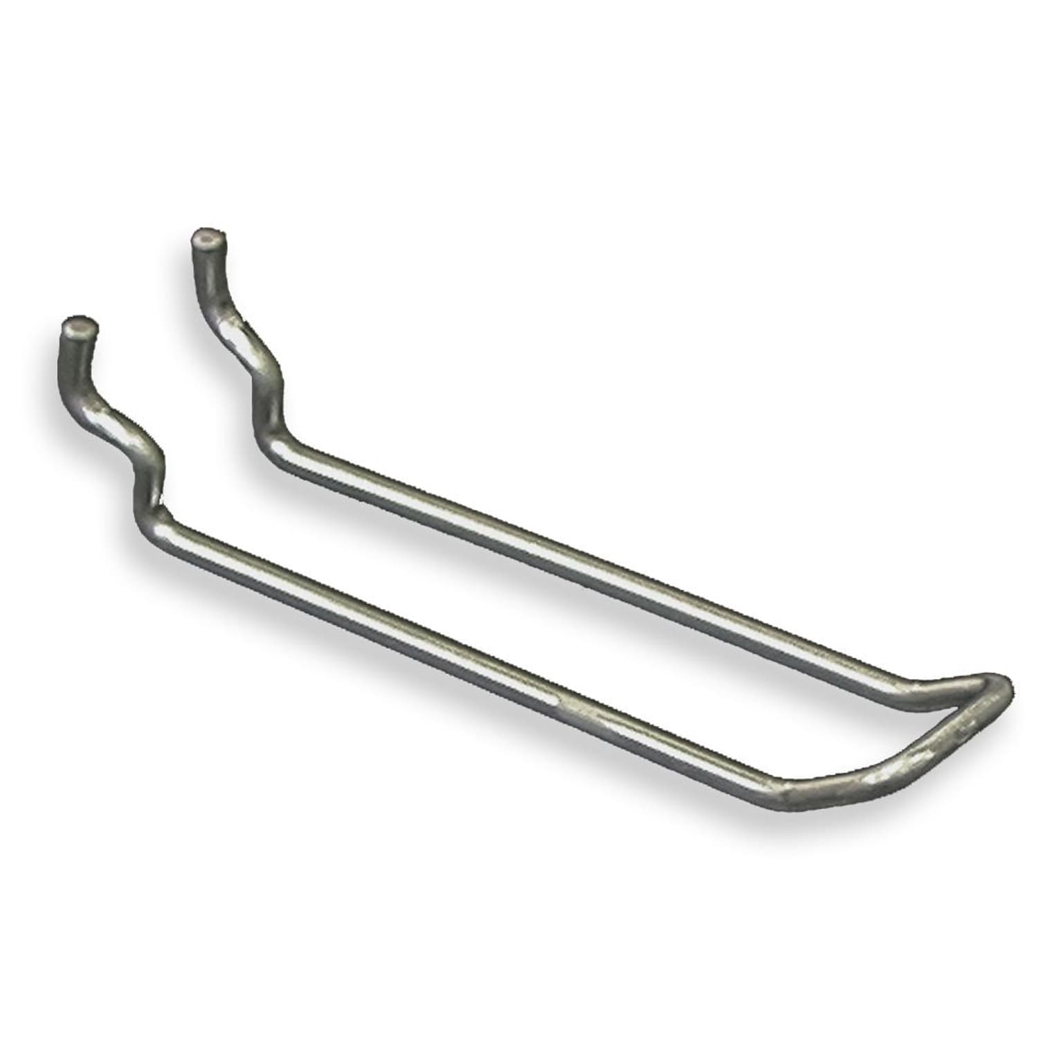 Azar® 4 x 0.148(Dia) Safety Metal Loop Hooks, 25/Pack