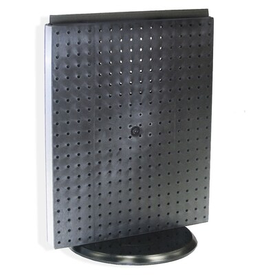 Azar 16W Pegboard Counter Unit, Black (700500-BLK)