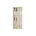 Azar® 20(H) x 8(W) Pegboard 1-Sided Wall Panel, Solid Almond, 2/Pack
