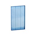 Azar® 22(H) x 13 1/2(W) Pegboard 1-Sided Wall Panel, Translucent Blue, 2/Pack